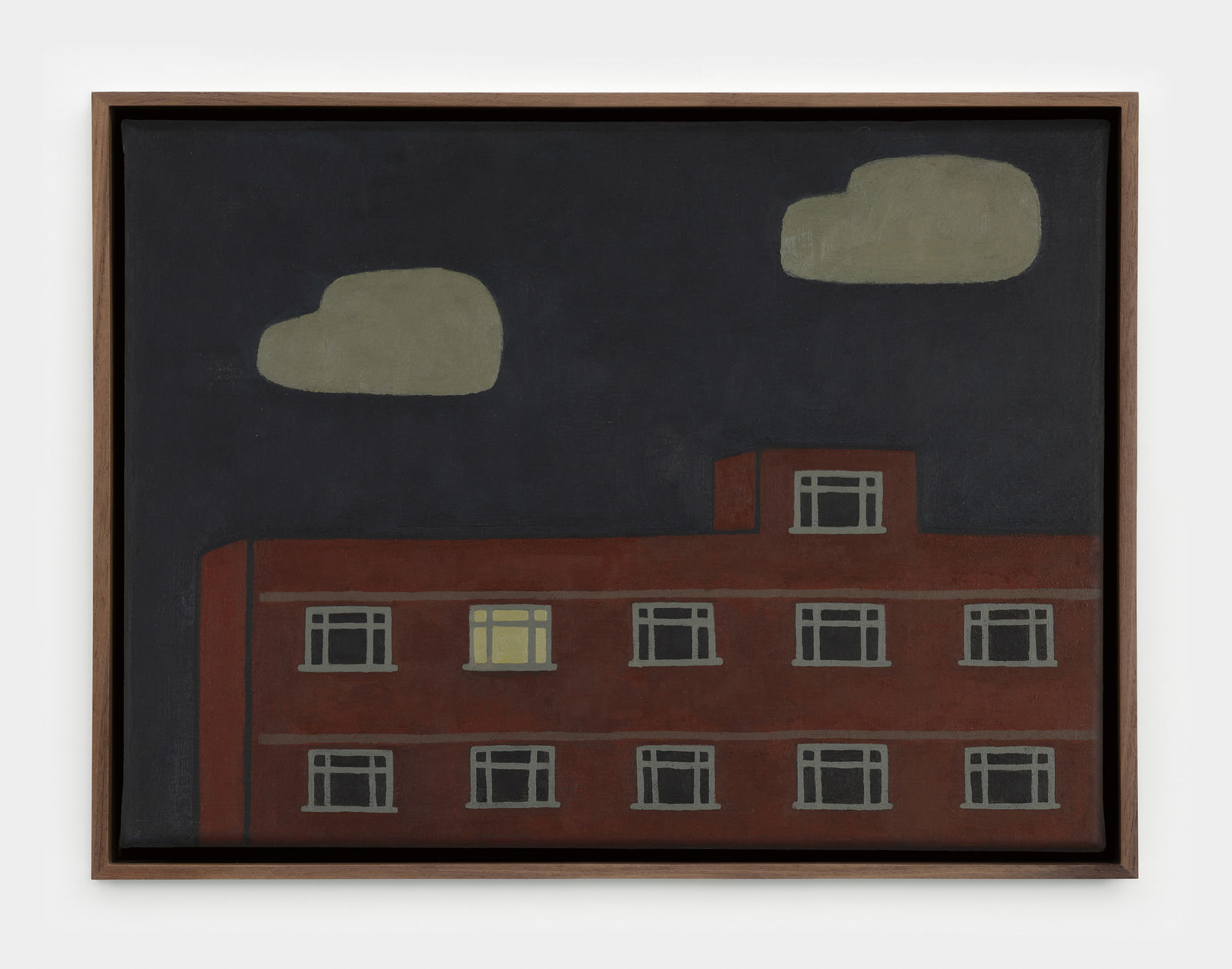 William Wright, Clouds Over the Studio, 2023
