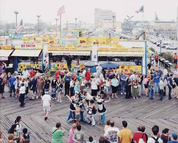 Massimo Vitali, Mermaids Coney (#2293), 2006