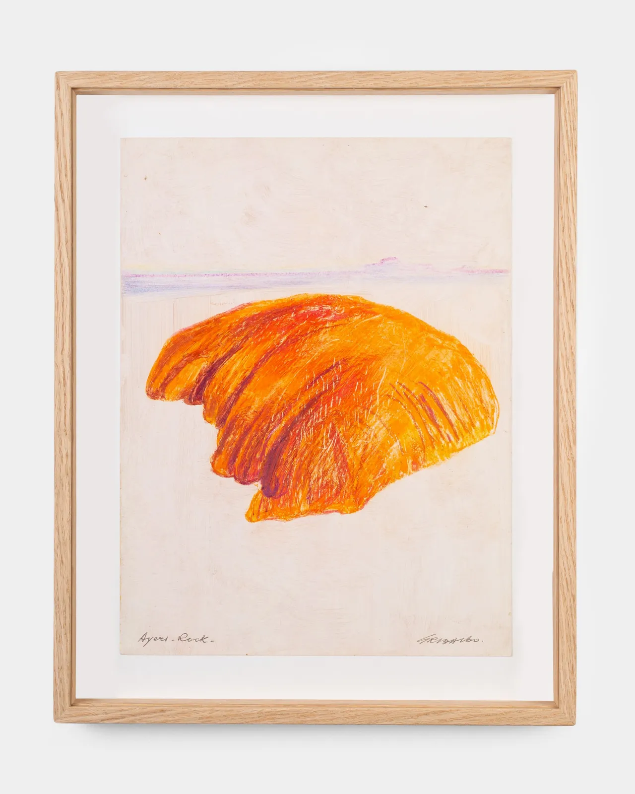 Ezio Gribaudo, Ayers Rock, Australia 01, 1984