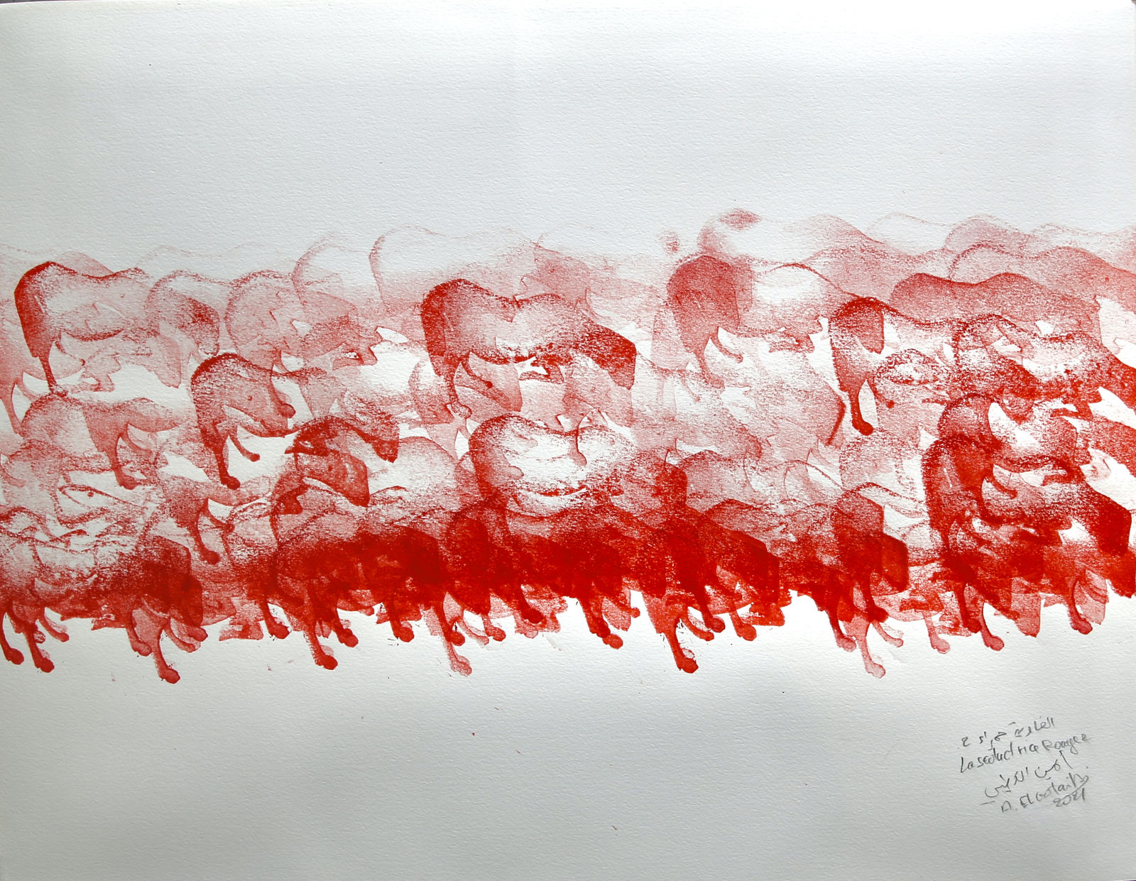 La Séductrice Rouge (The Red Seductress), 2021