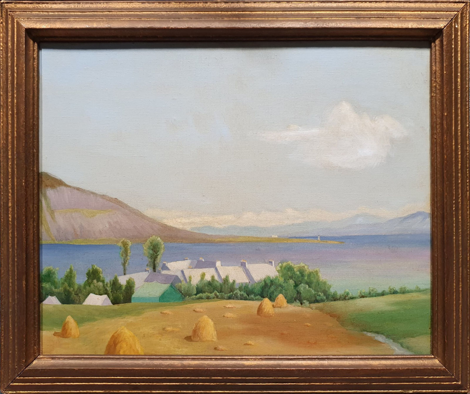 Walter McAdam RSW, West Coast Scene, perhaps near Lochwinnoch