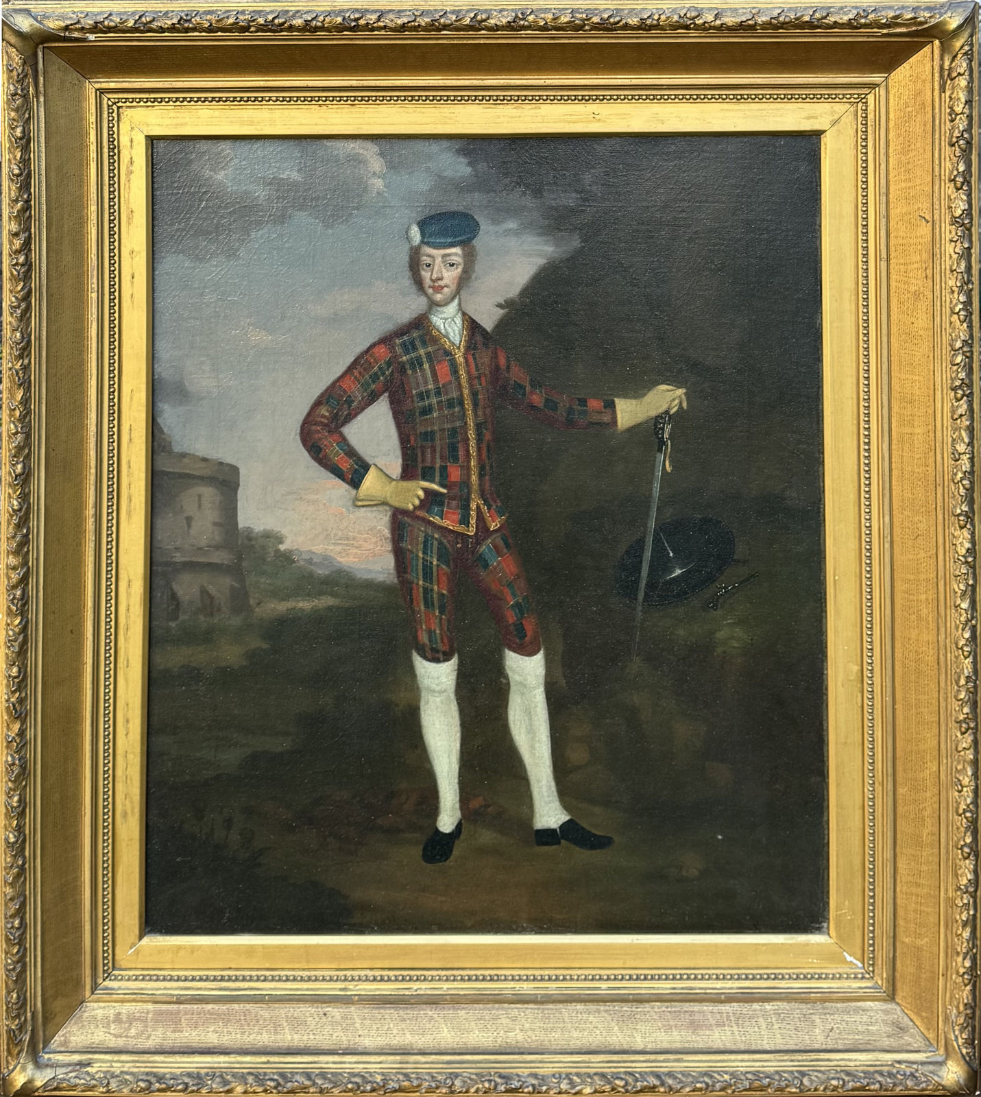Scottish School 18th Century, Bonnie Prince Charlie