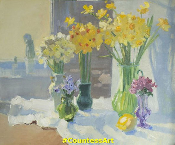 Anna Davydchenko, Spring Still Life
