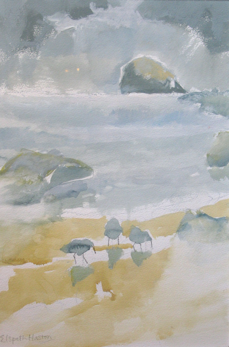 Elspeth Haston, Bass Rock