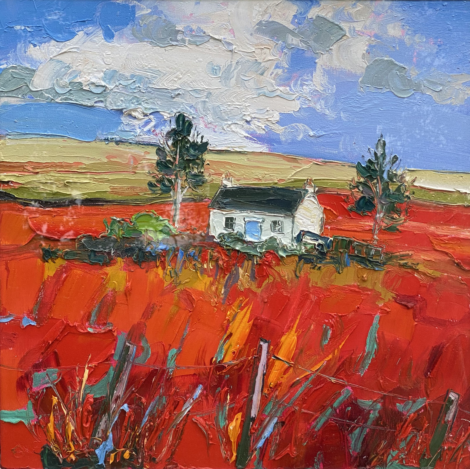 Judith I Bridgland, Cottage in Glen Douglas