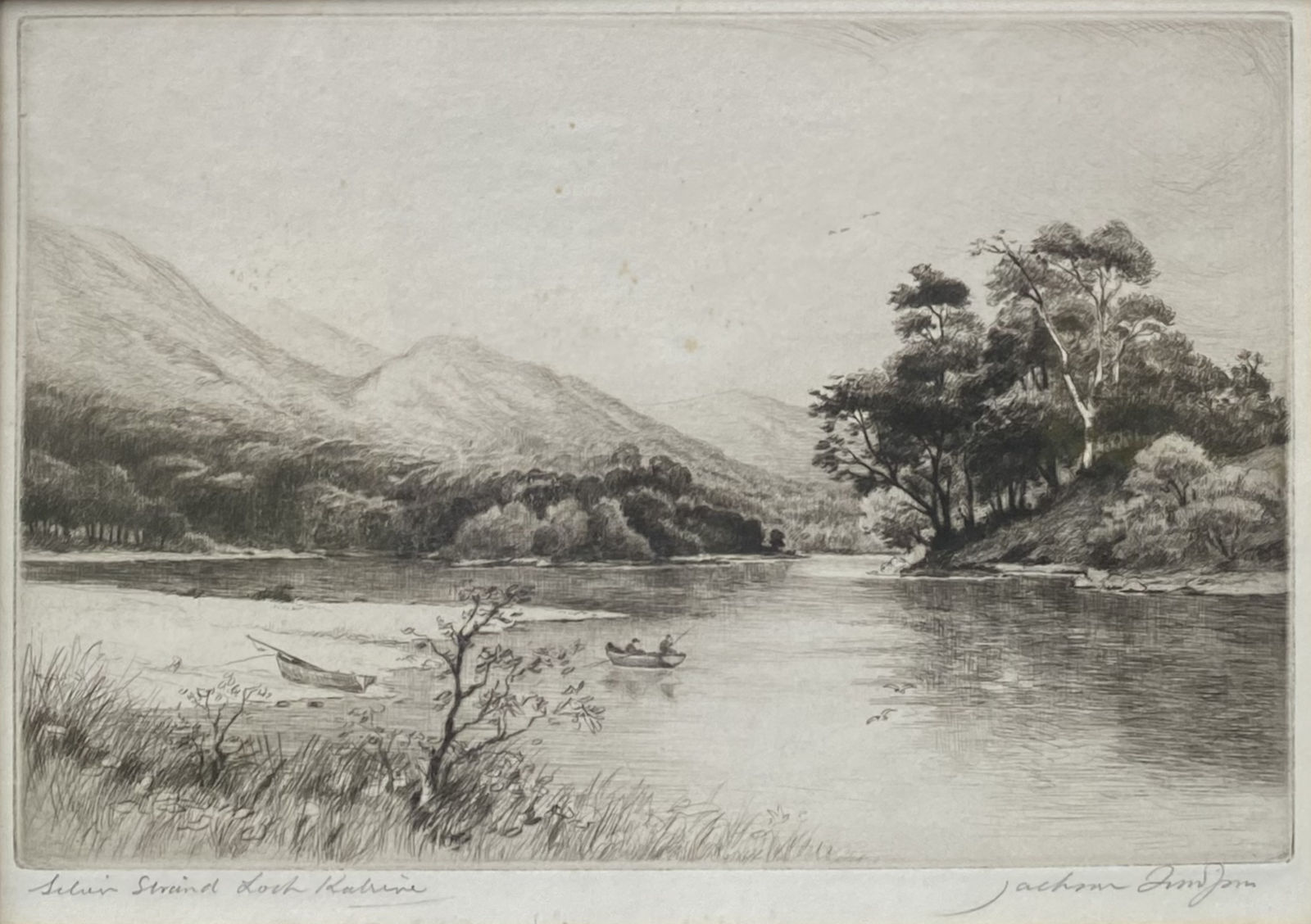 Henry Jackson Simpson MC, Loch Katrine