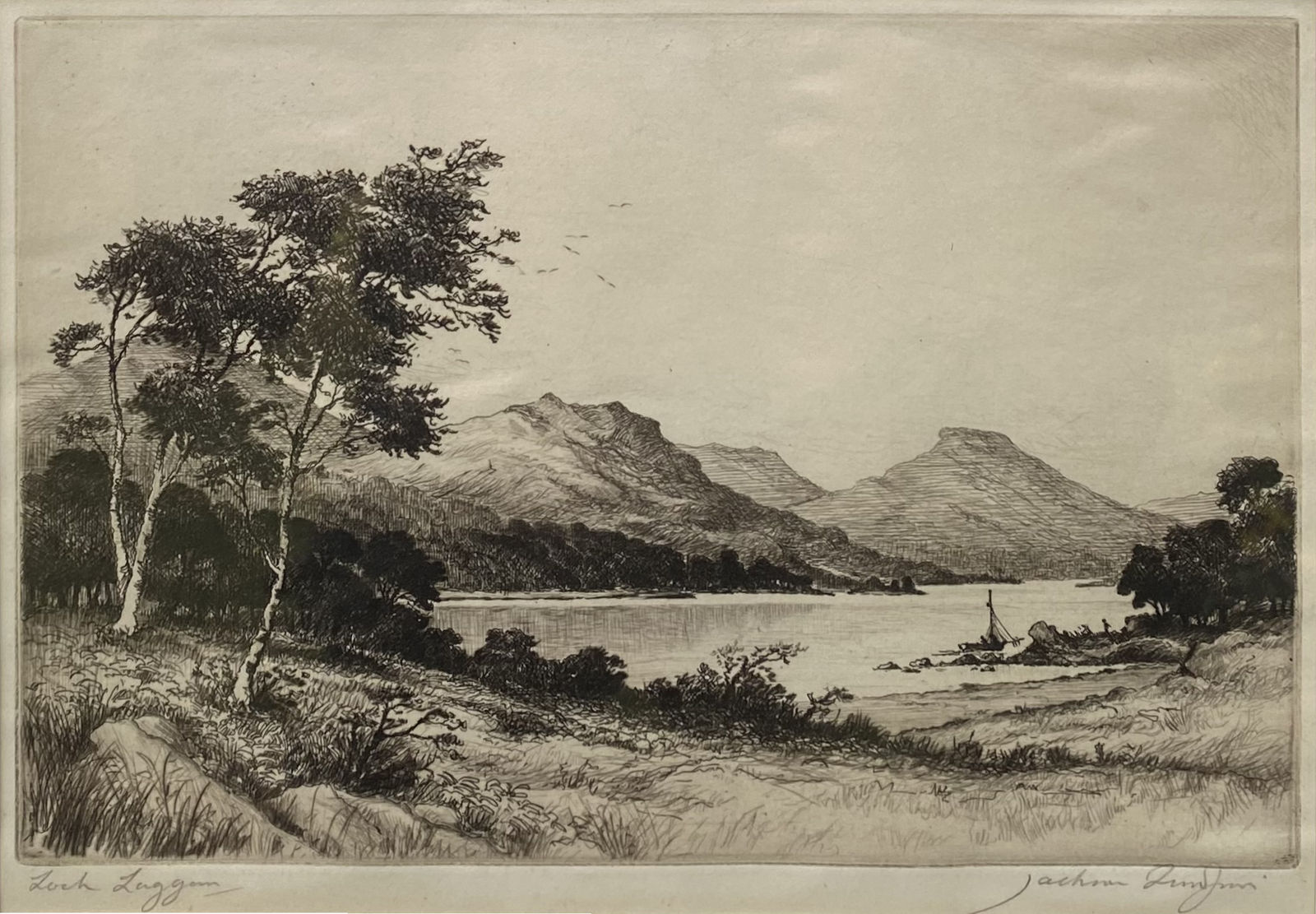 Henry Jackson Simpson MC, Loch Laggan