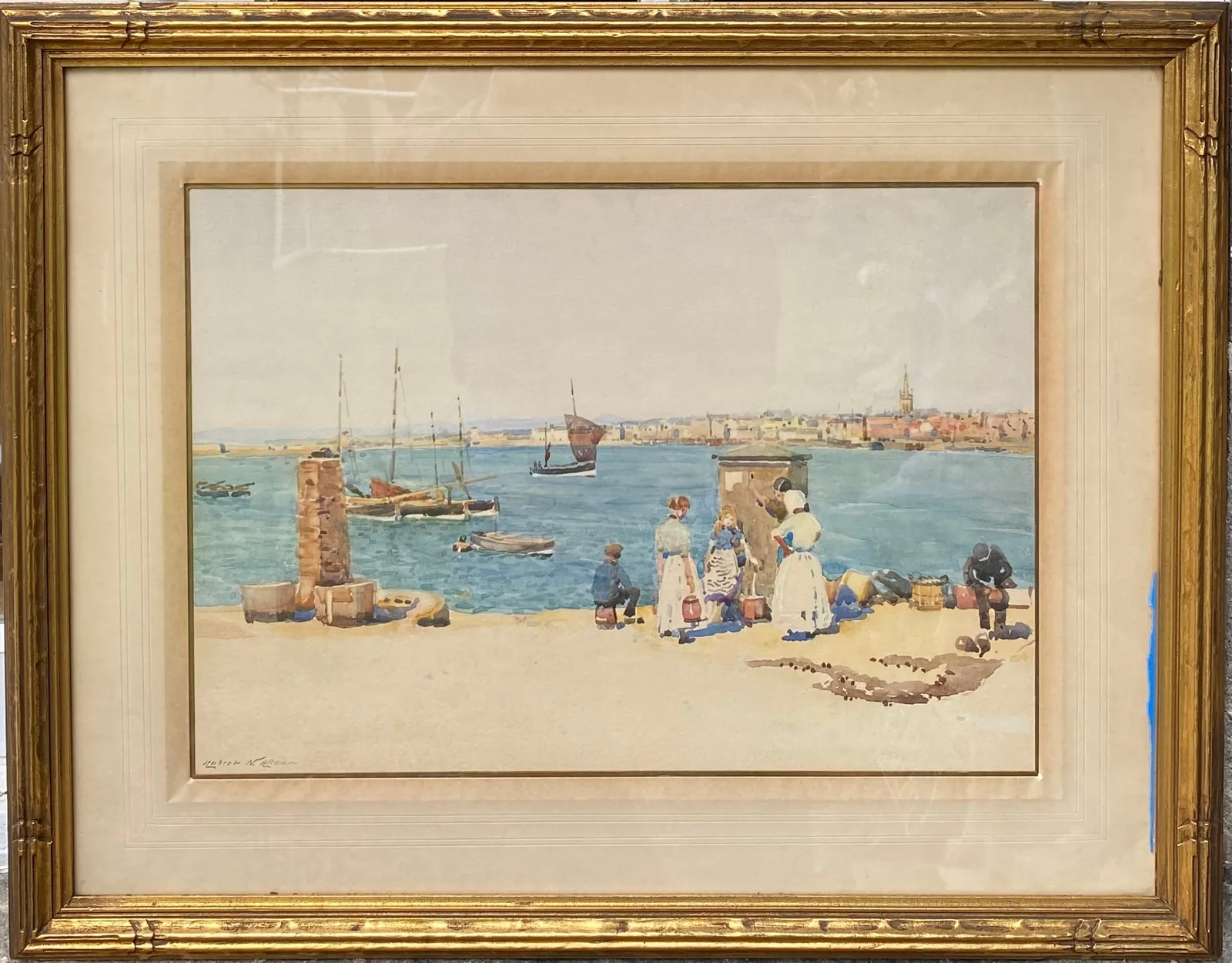 Robert Weir Allan RSA RWS RSW, At the Well