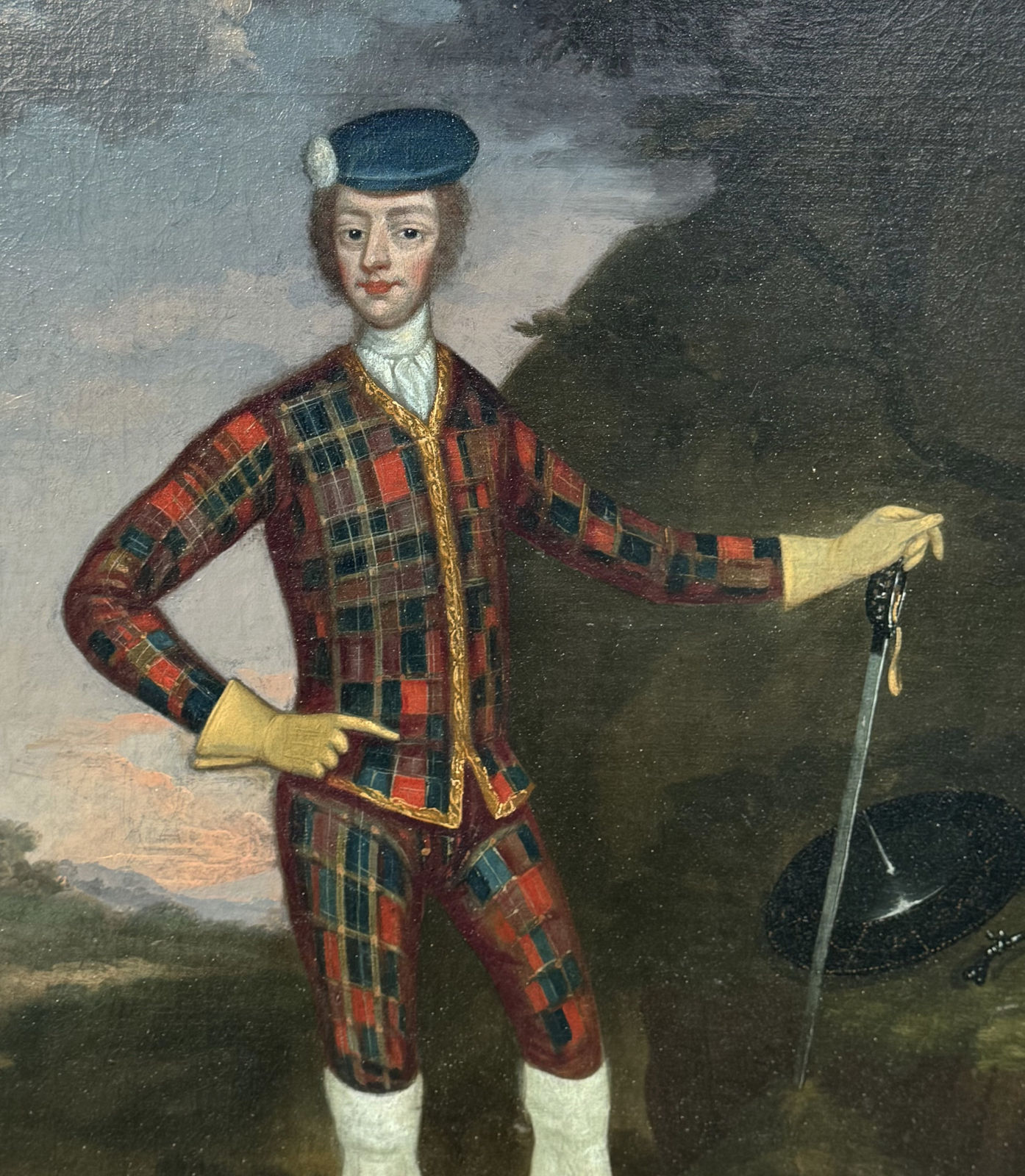 Scottish School 18th Century, Bonnie Prince Charlie