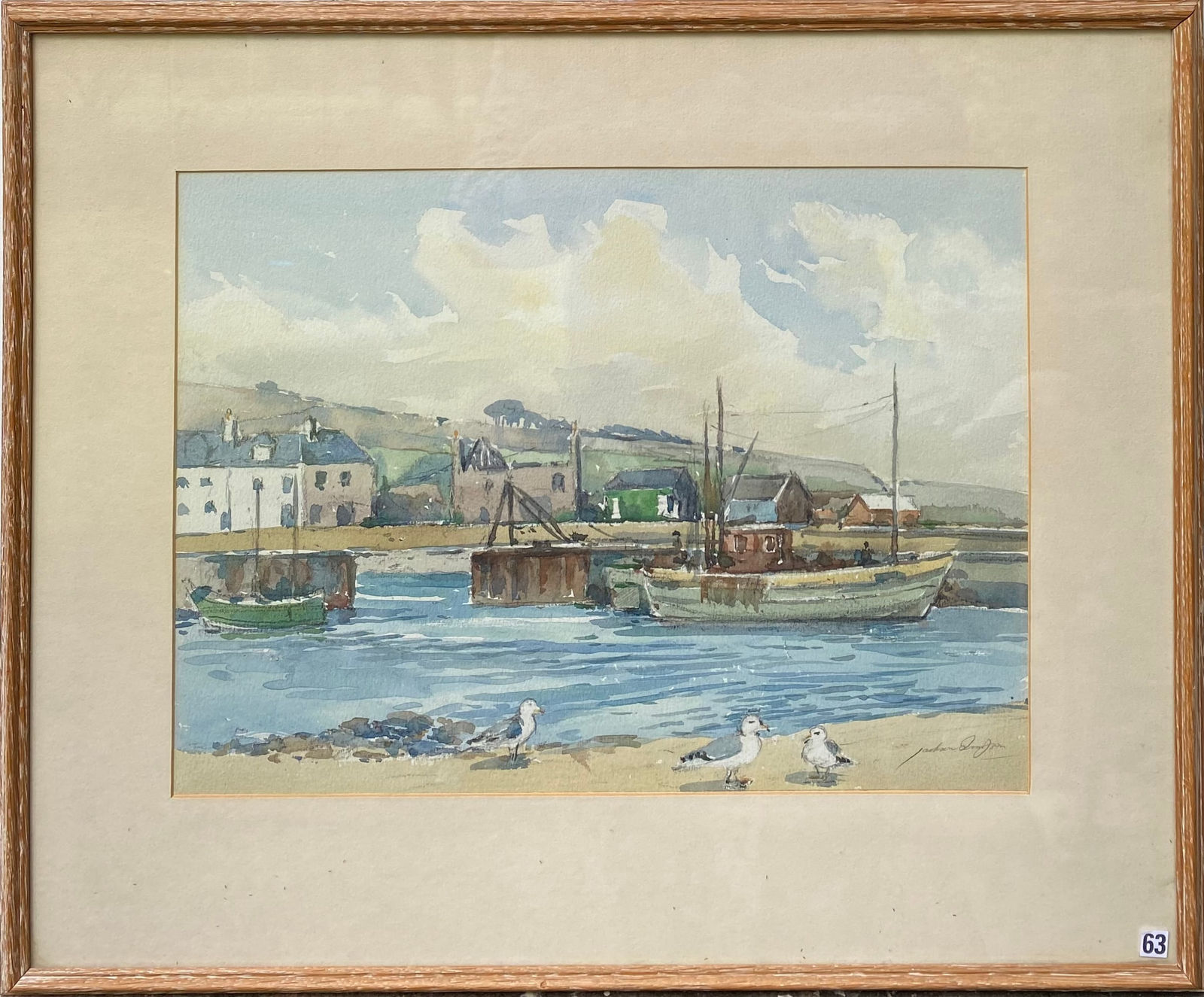 Henry Jackson Simpson MC, East Coast Fishing Village