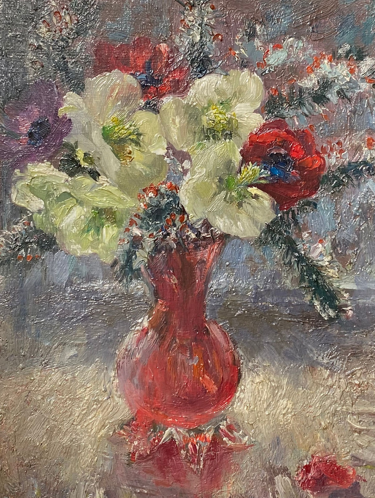 Mary Nicol Neill Armour RSA RSW, The Red Vase