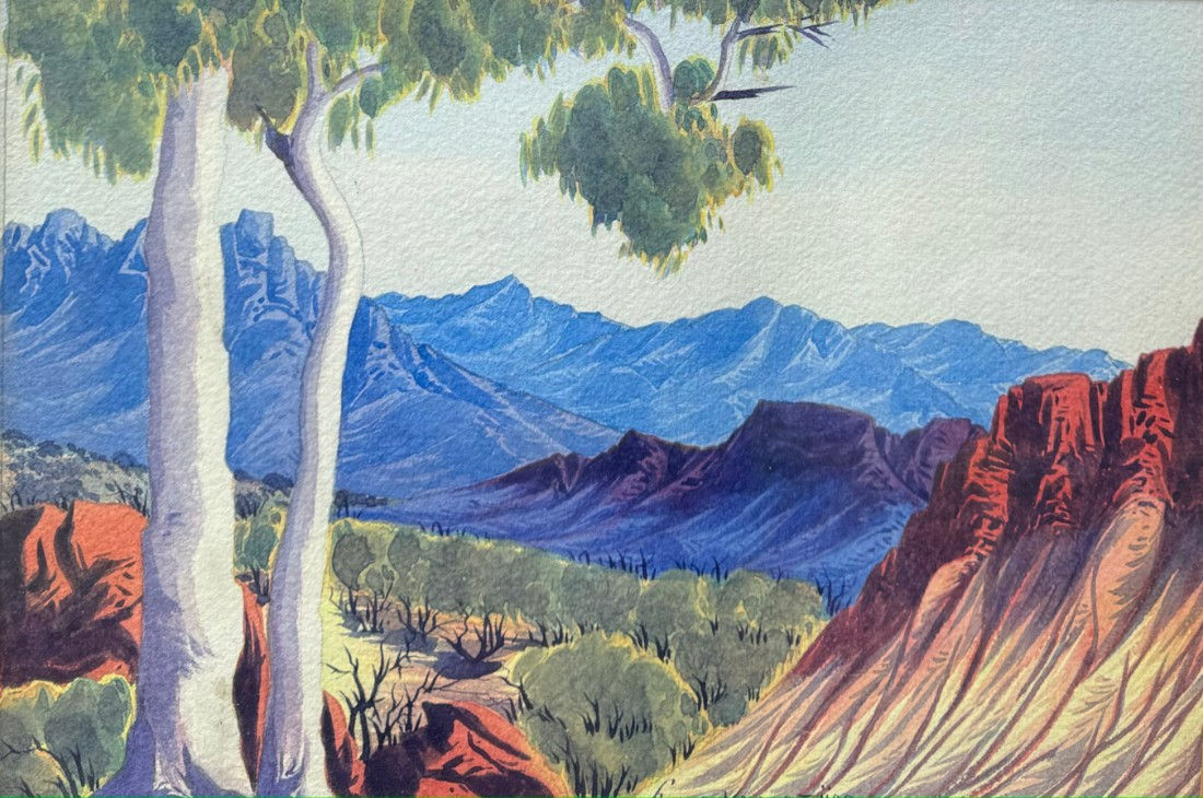 Enos Namatjira, Australian Landscape
