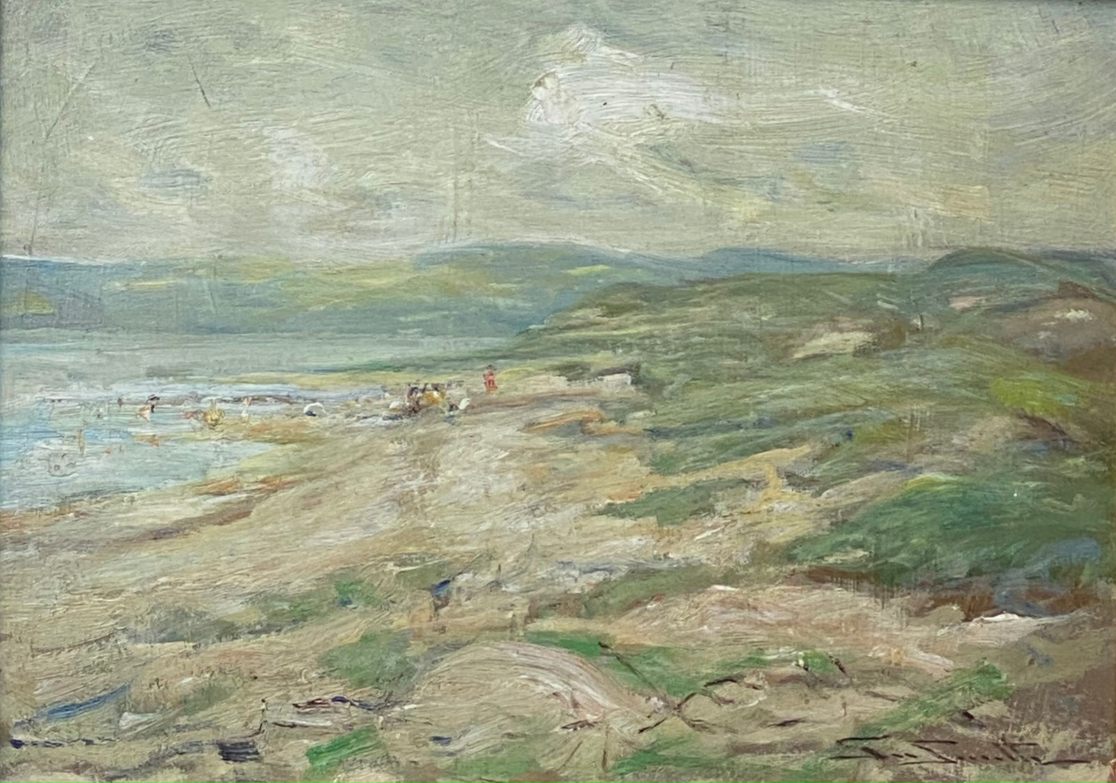 George Smith RSA, On the Shore