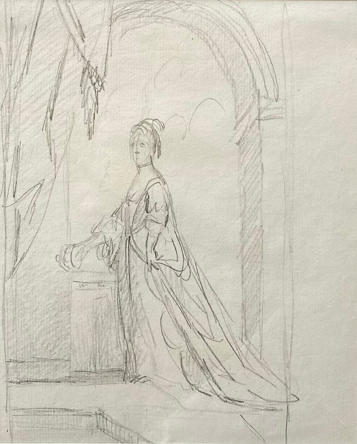 Sir Joshua Reynolds PRA FRS FRSA, Portrait of Maria Christina, Lady Arundell