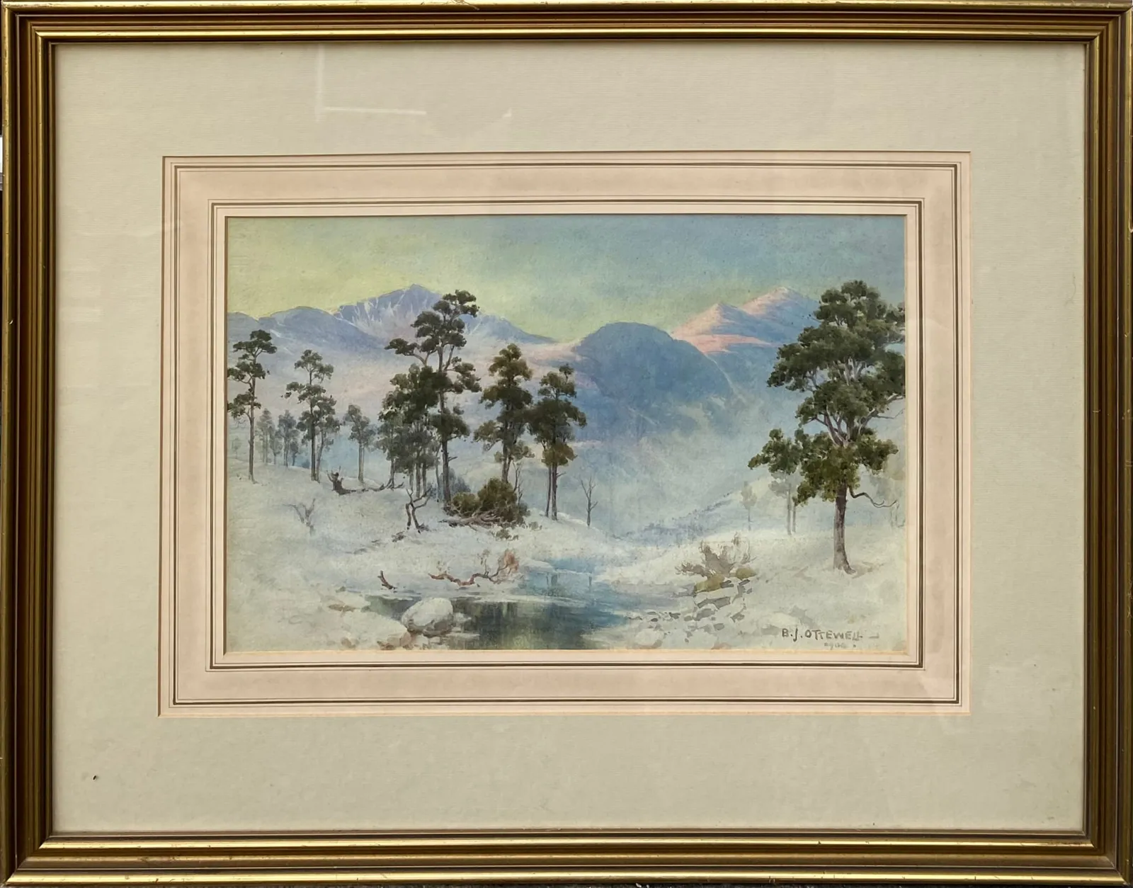 Benjamin John Ottewell HRI OWS, The Cairngorms