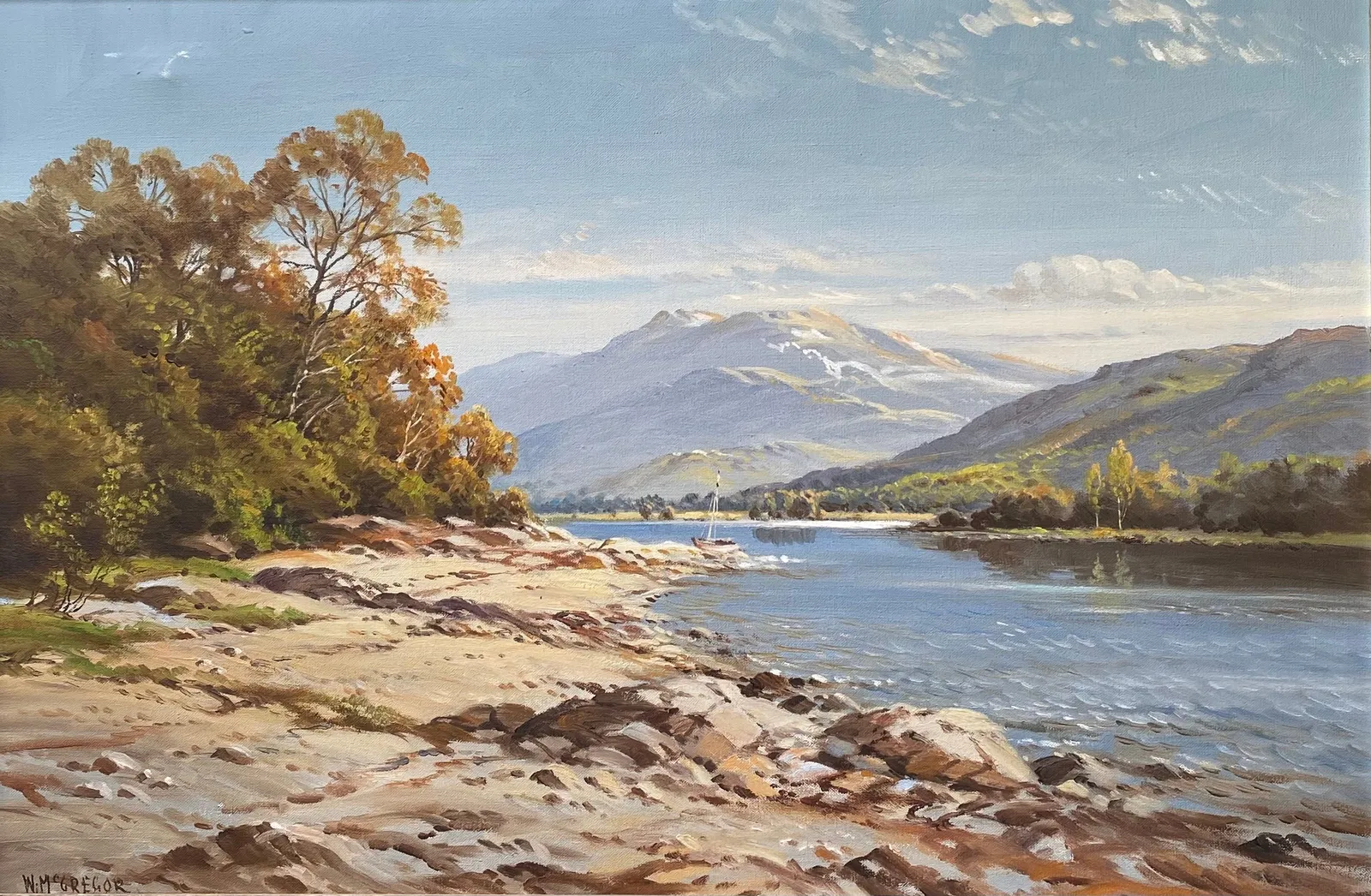William McGregor, View of Loch Laggan