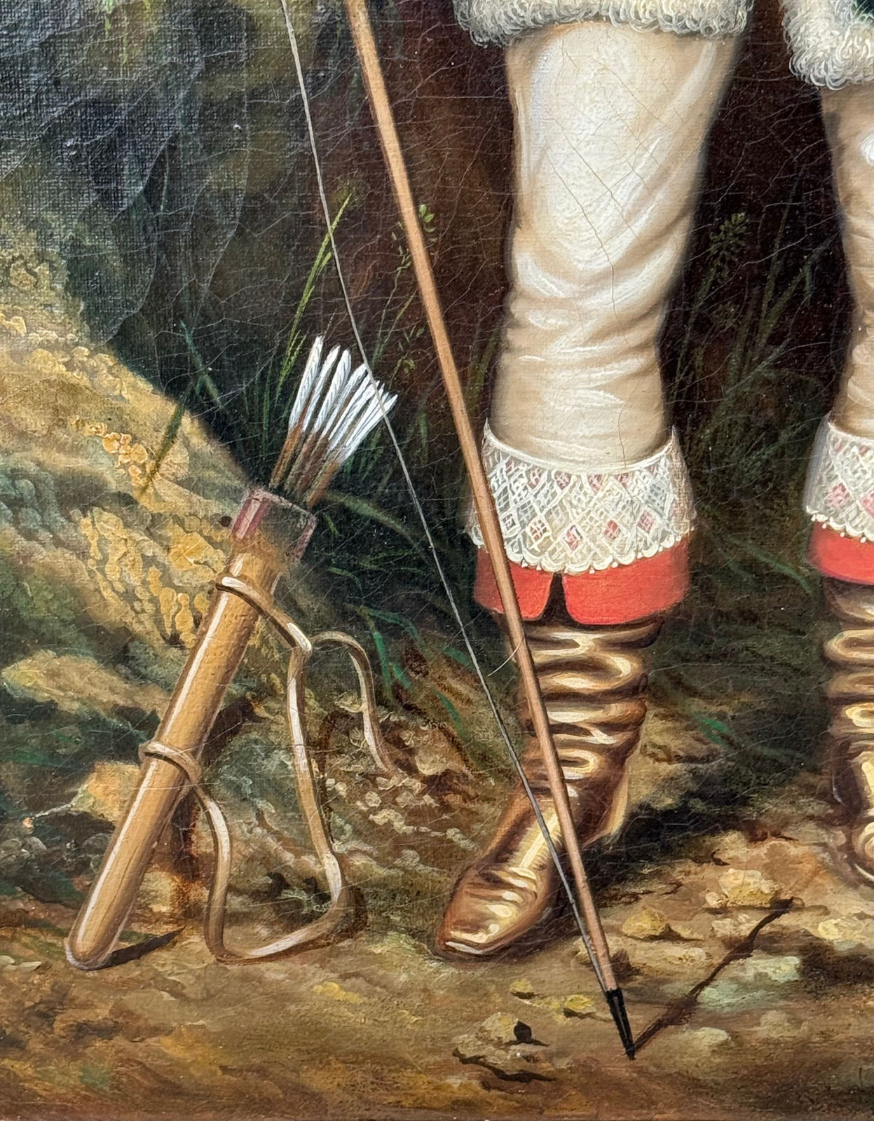 R Walker STA, An Archer in a Landscape