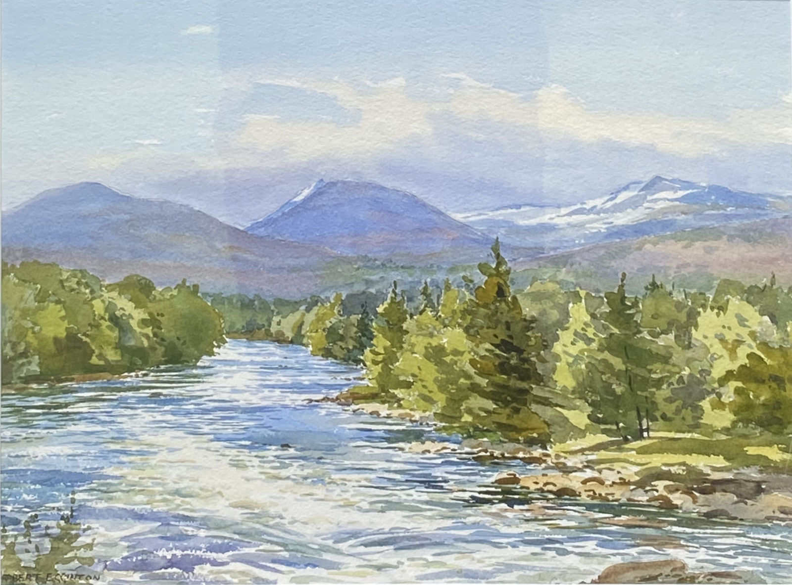 Robert Egginton, Lochnagar from Old Brig o'Dee