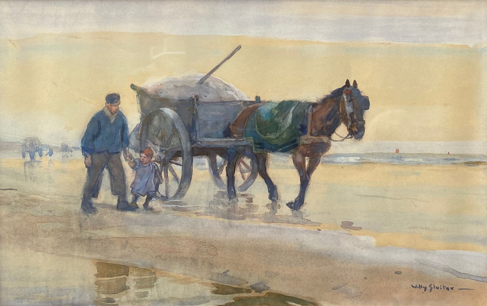 Willy Sluiter, Collecting Kelp