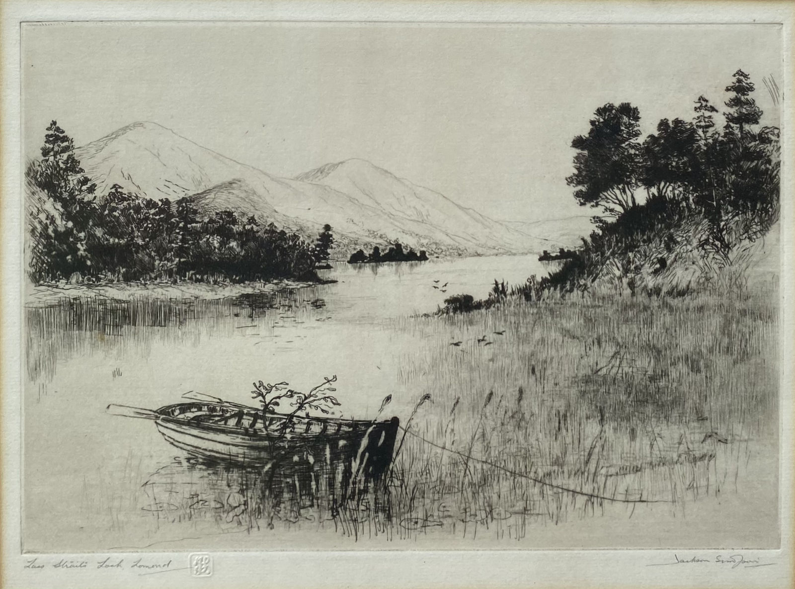 Henry Jackson Simpson MC, Luss Straits Loch Lomond