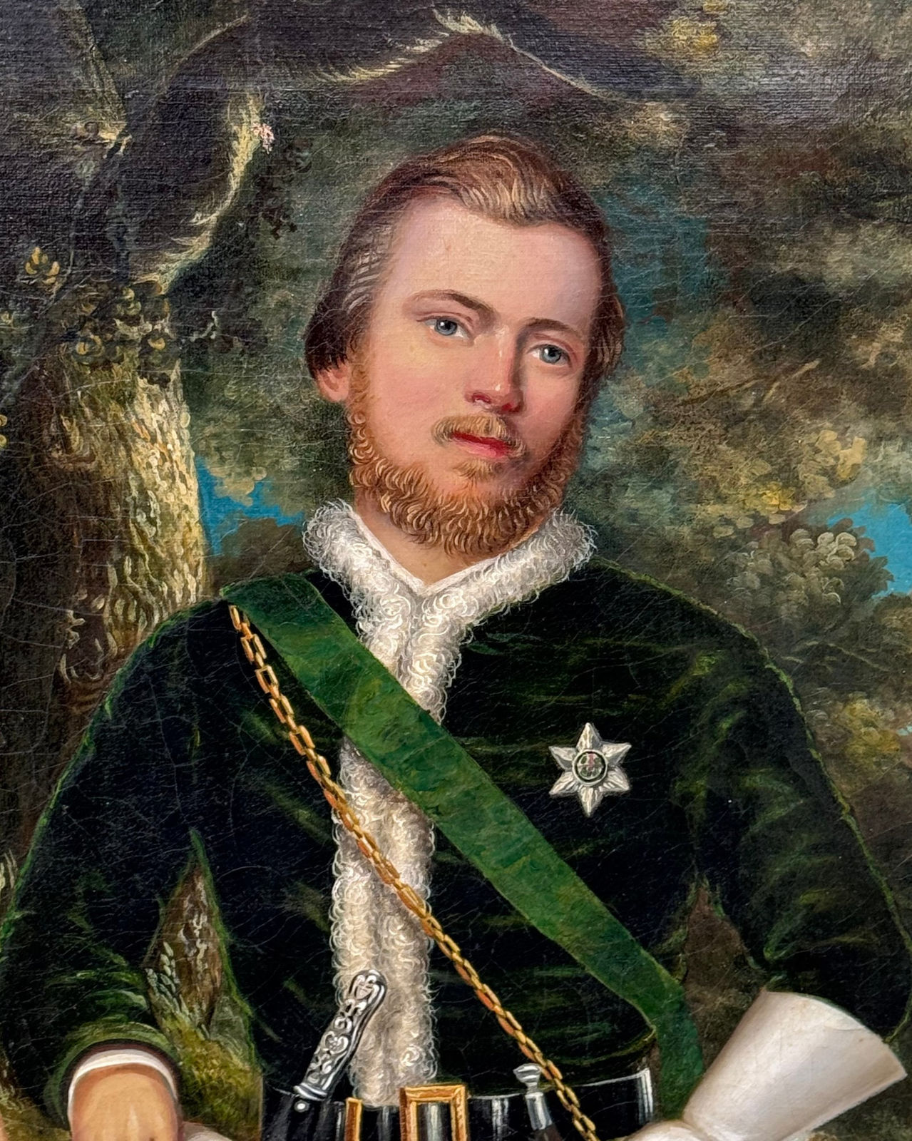 R Walker STA, An Archer in a Landscape