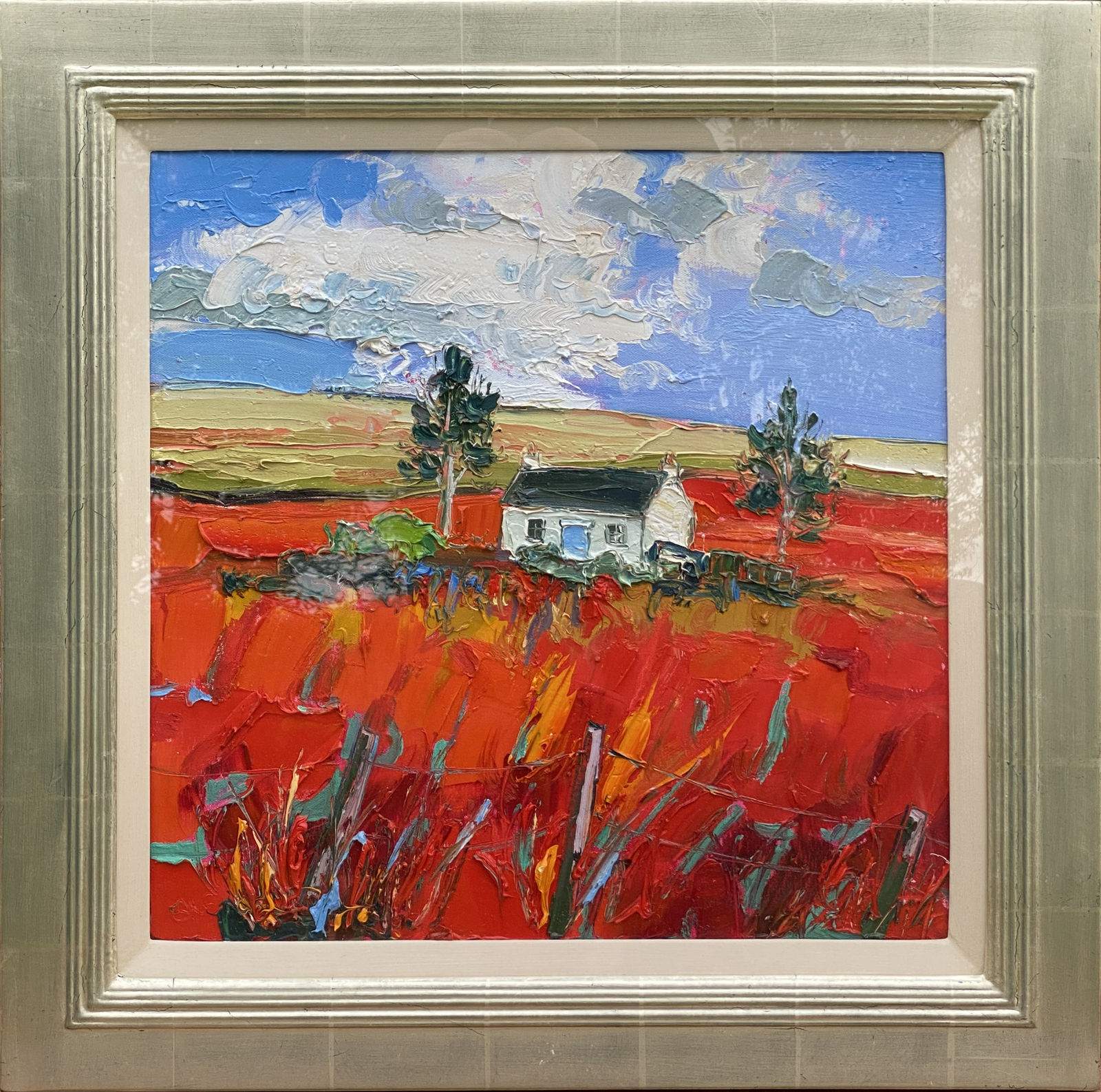 Judith I Bridgland, Cottage in Glen Douglas