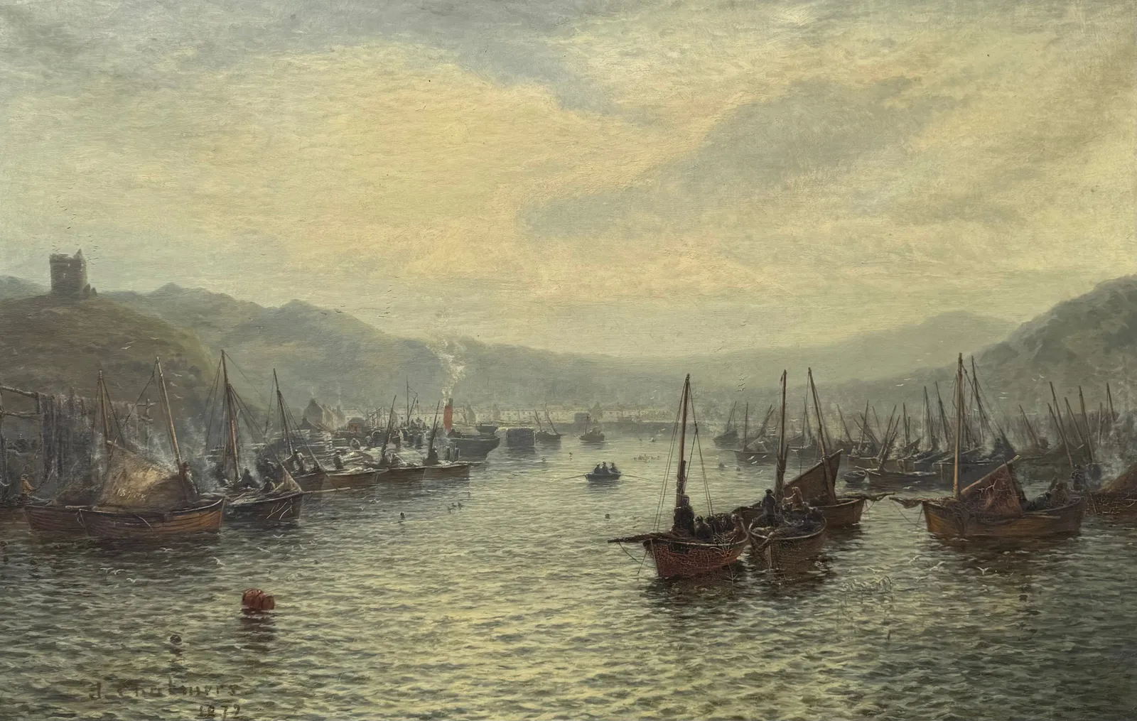 John Chalmers, Tarbert, Loch Fyne - The Fishing Season, 1872