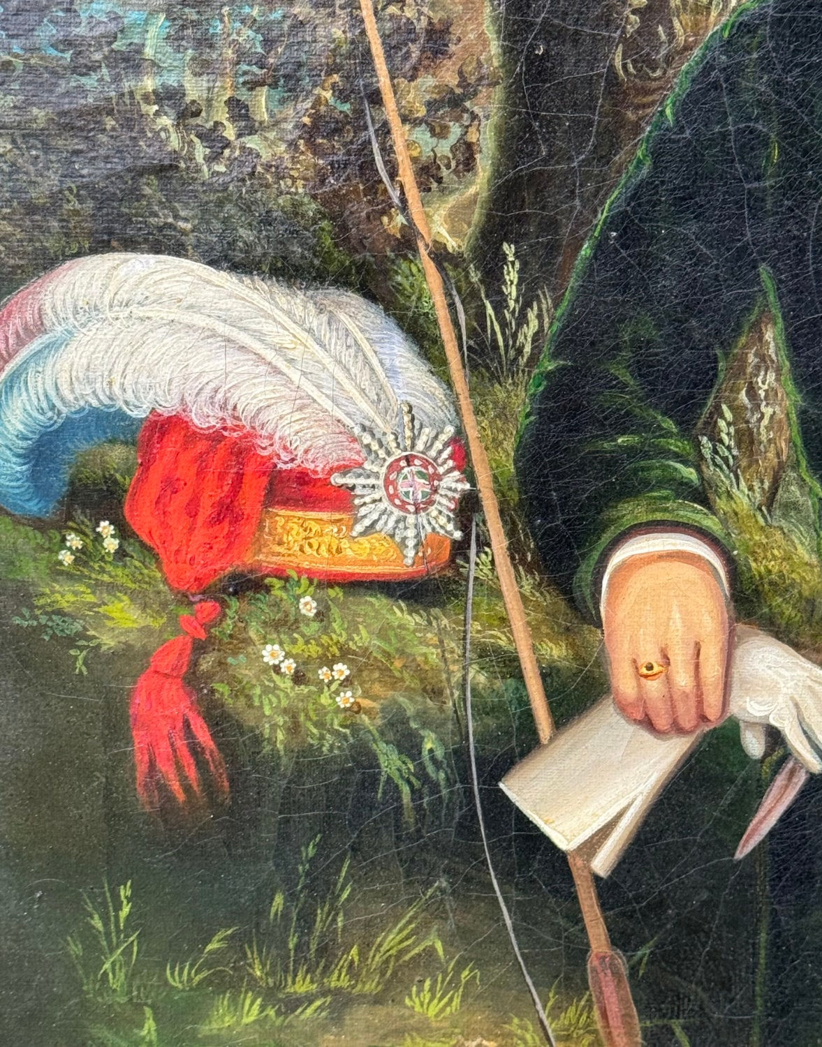 R Walker STA, An Archer in a Landscape