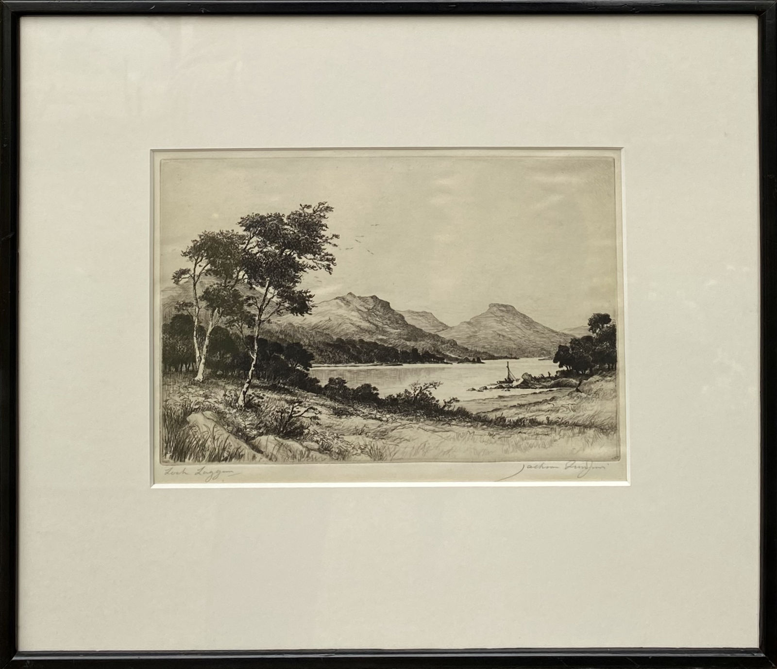 Henry Jackson Simpson MC, Loch Laggan