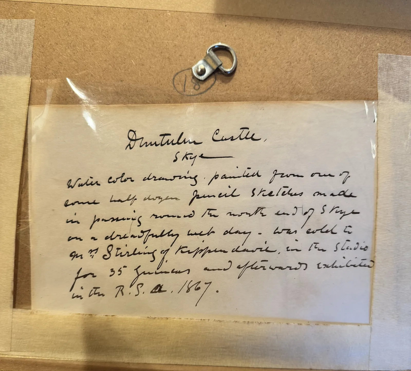 Waller Hugh Paton RSA RSW, Duntulm Castle, Skye