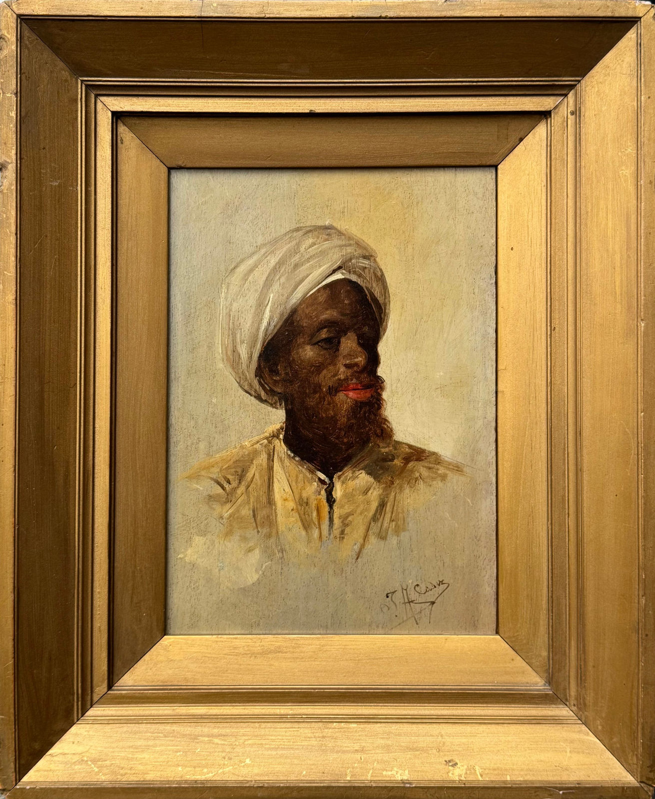 Spanish School, Head of an Arab