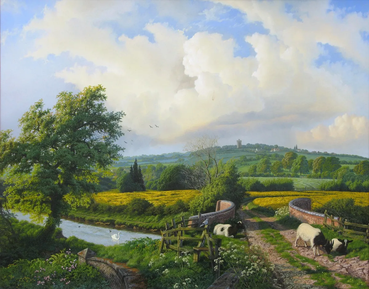 Daniel van der Putten, Summer Evening, Needon