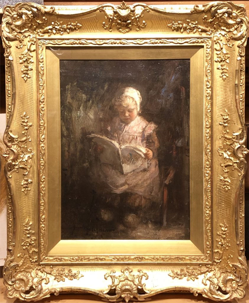 Robert Gemmell Hutchison RSA RSW RBA ROI, Storytime