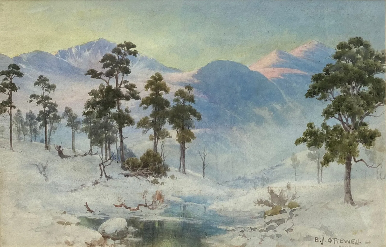 Benjamin John Ottewell HRI OWS, The Cairngorms