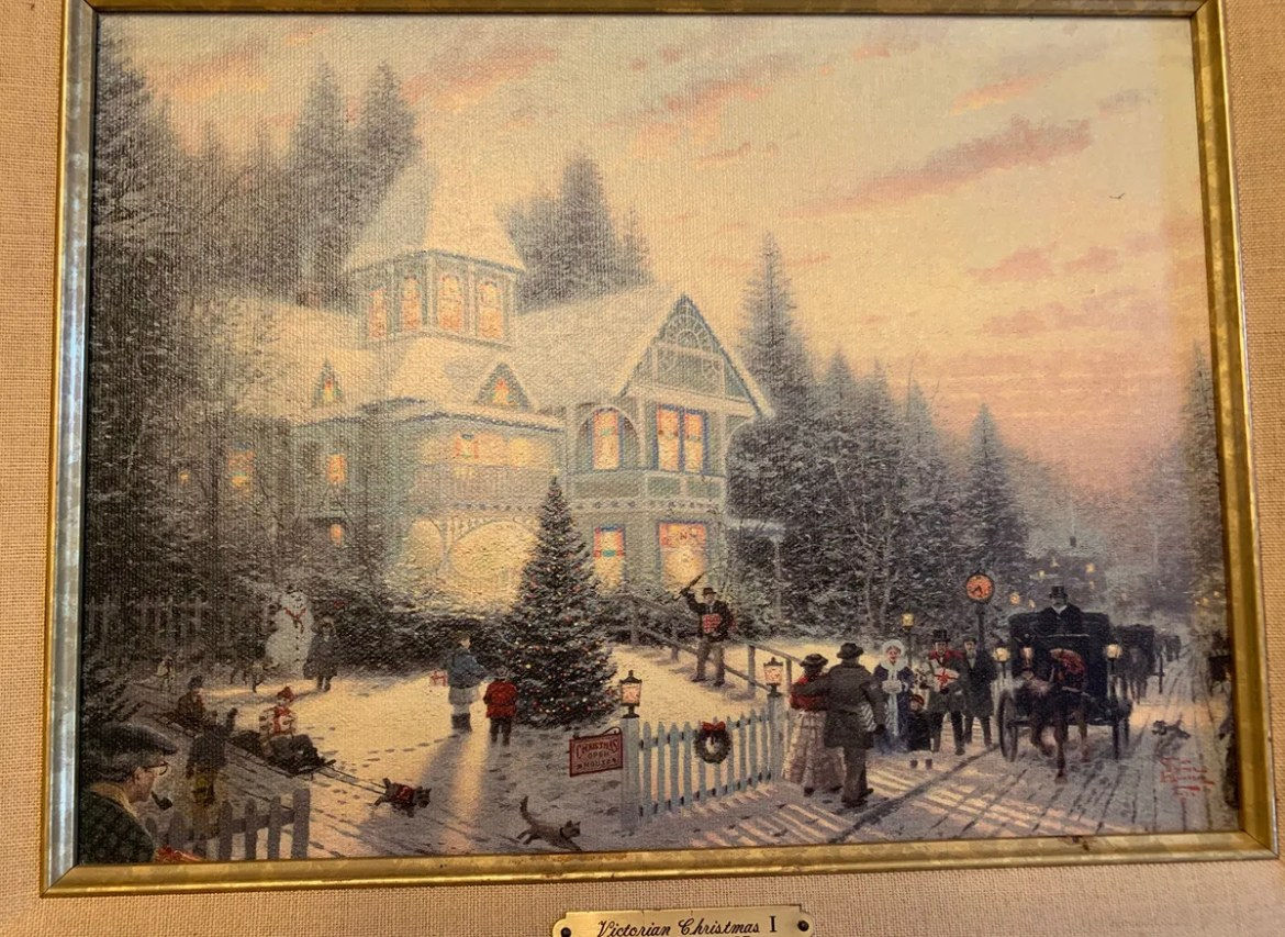 Thomas Kinkade, Victorian Christmas I, 1997