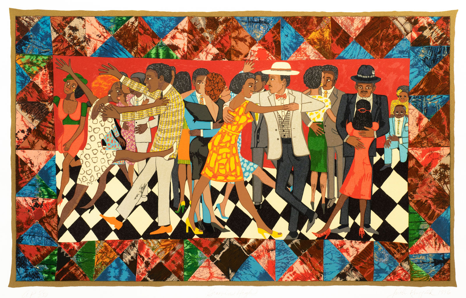 Faith Ringgold, Groovin' High, 1996