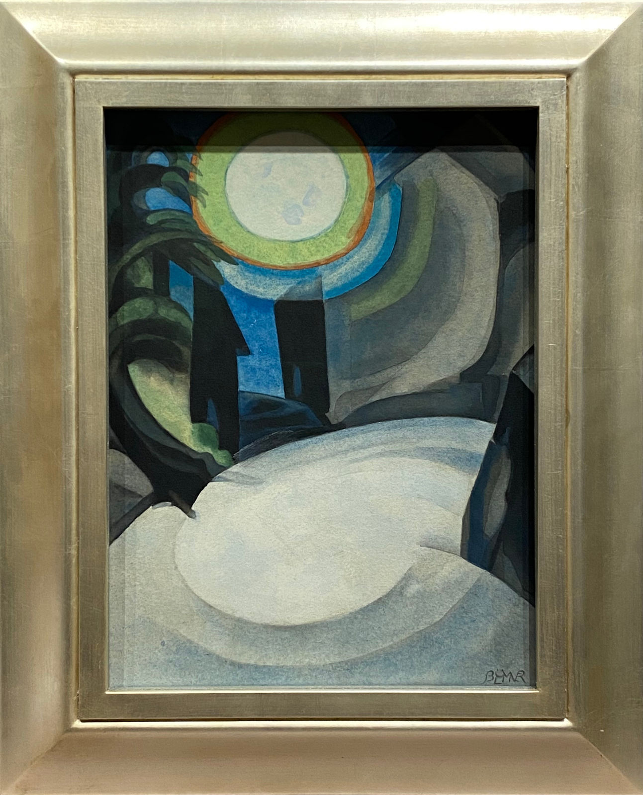 Oscar Florianus Bluemner, "Silver Moon", 1927