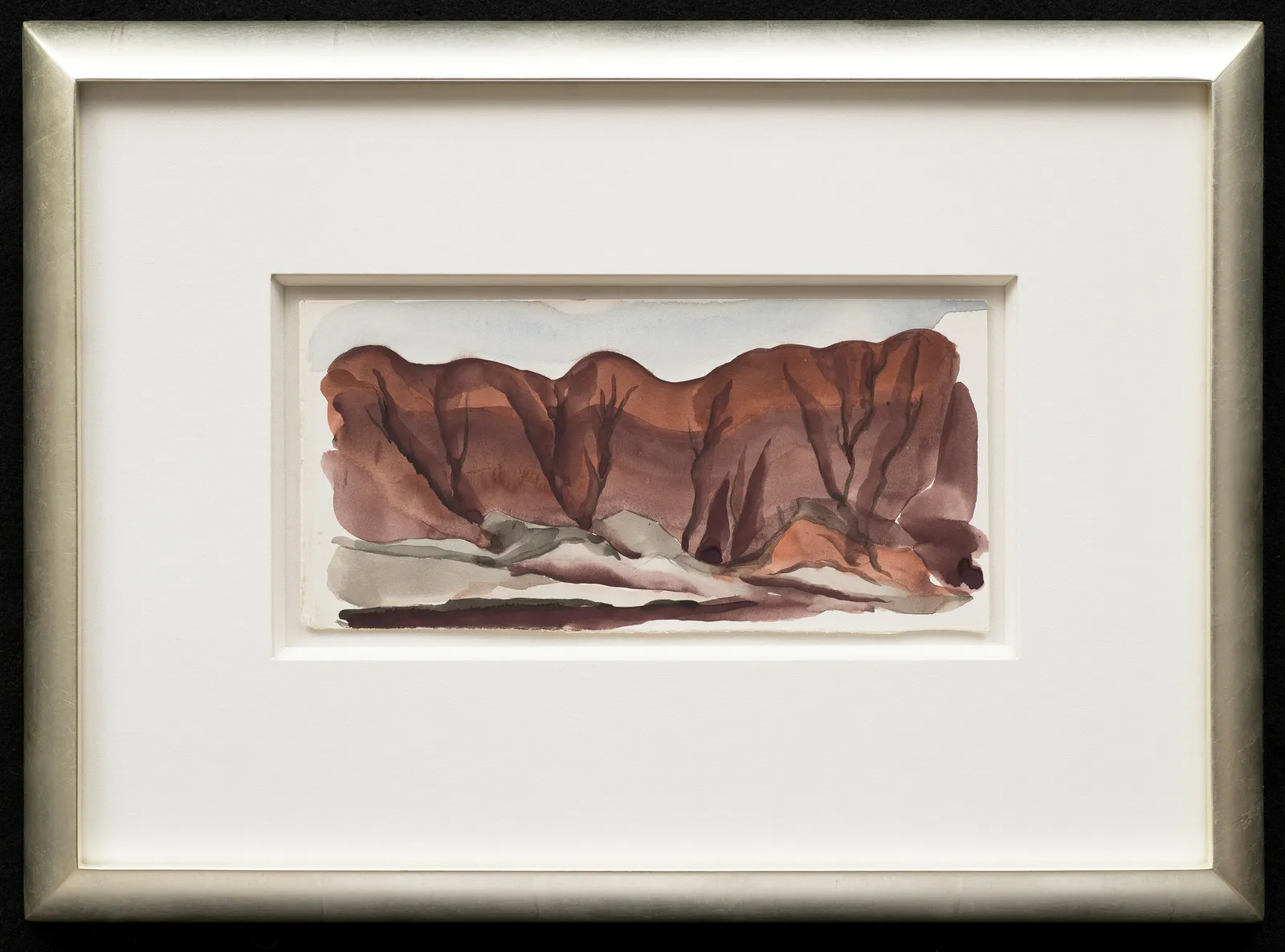 Georgia O'Keeffe, Untitled (Ghost Ranch Landscape), ca. 1934