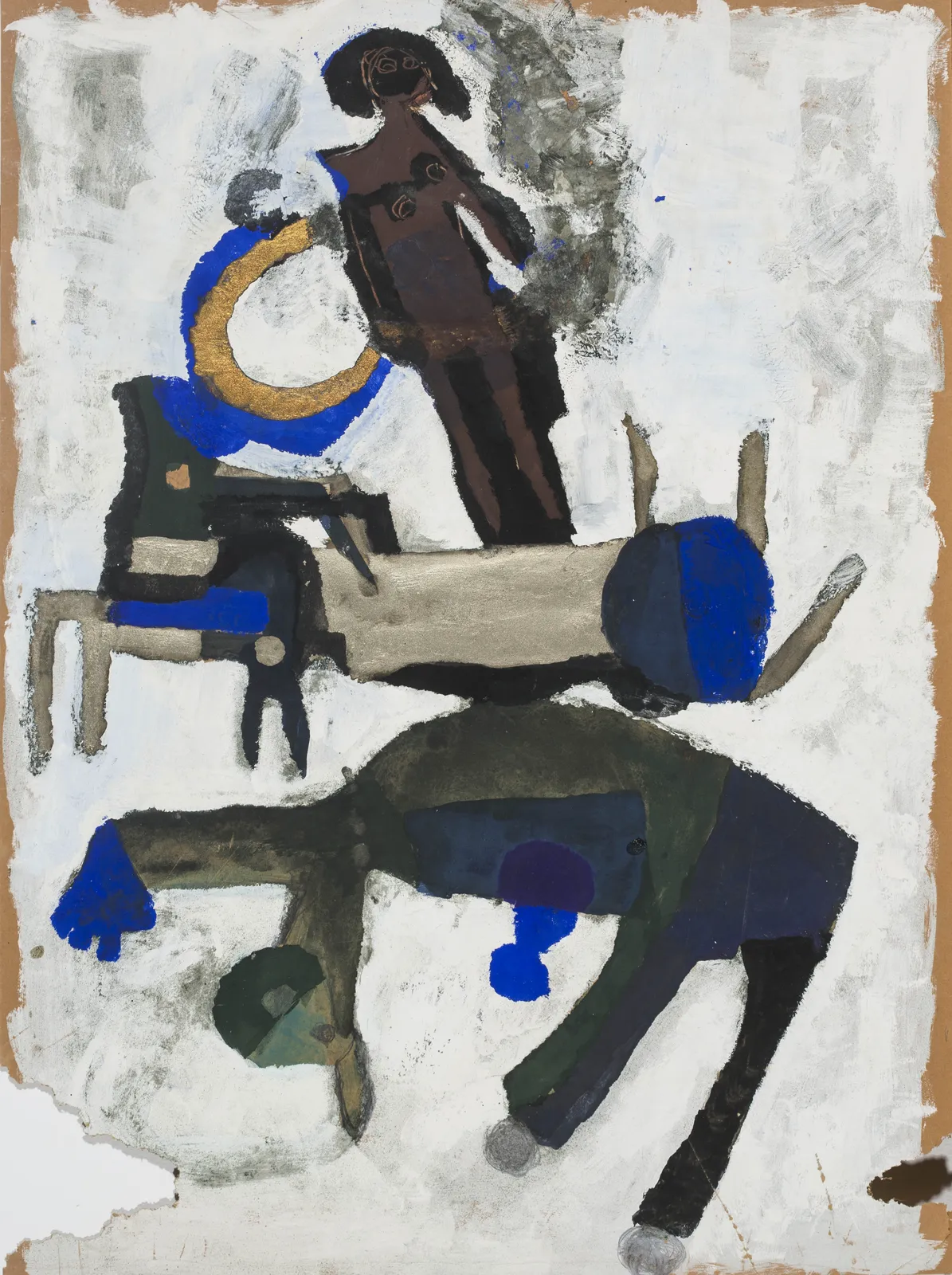 Parviz Tanavoli, Farhad Makes a Dream , Circa 1960
