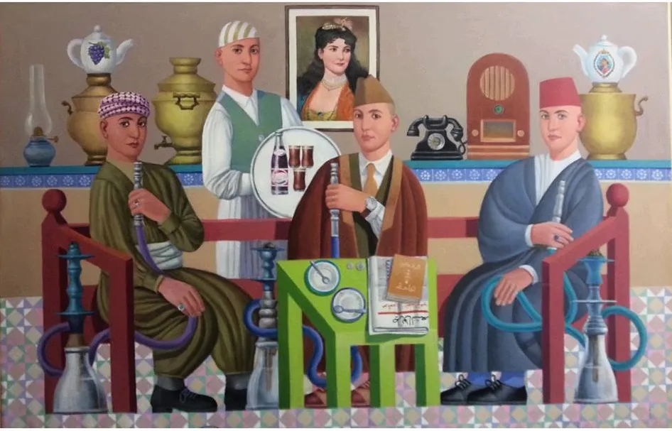 Faisel Laibi, The Coffee Shop, 2015