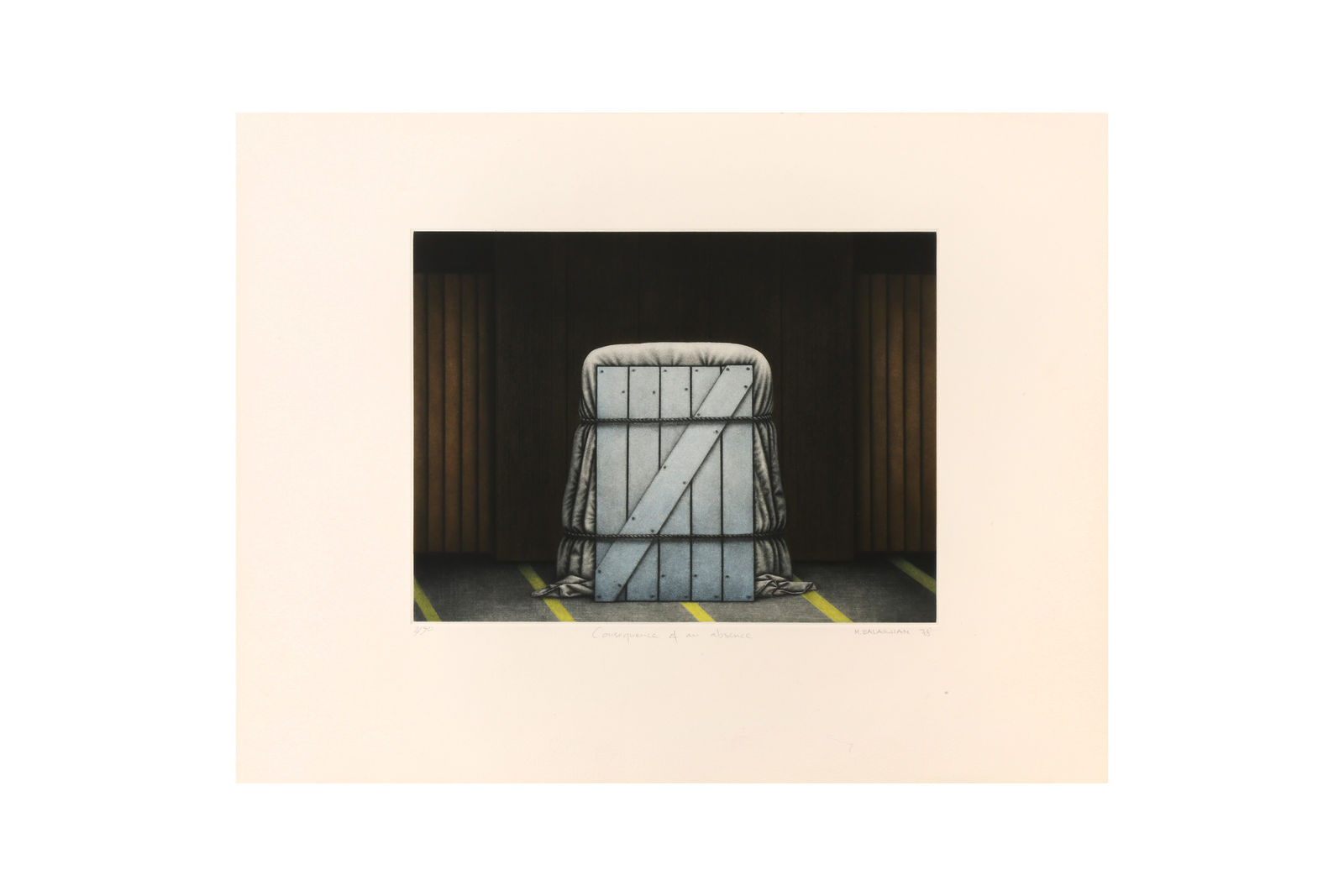 Marc Balakjian, Consequence of an Absence, 1978