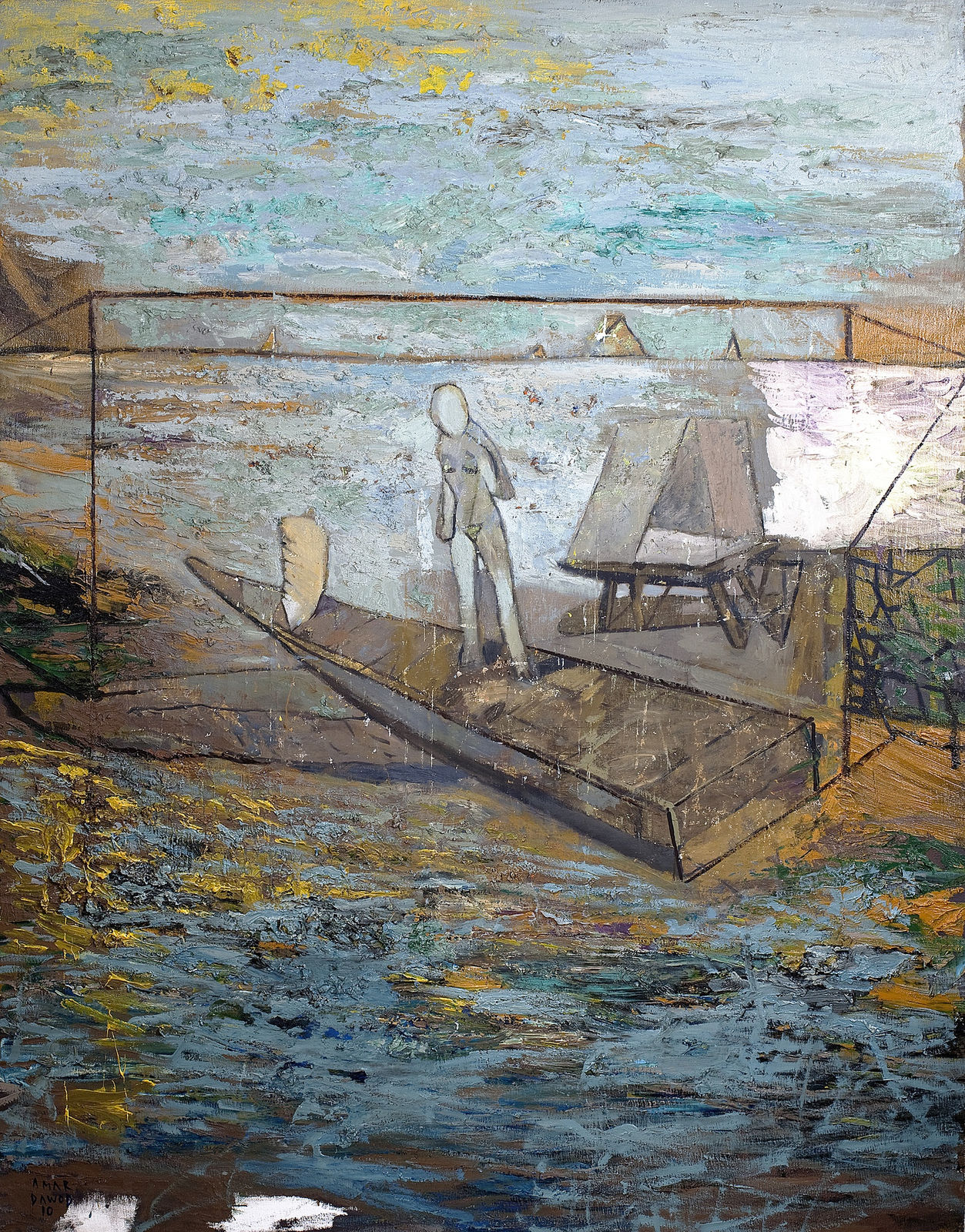 Amar Dawod, The Last Trip, Which Ended Near The Ruins, 2010