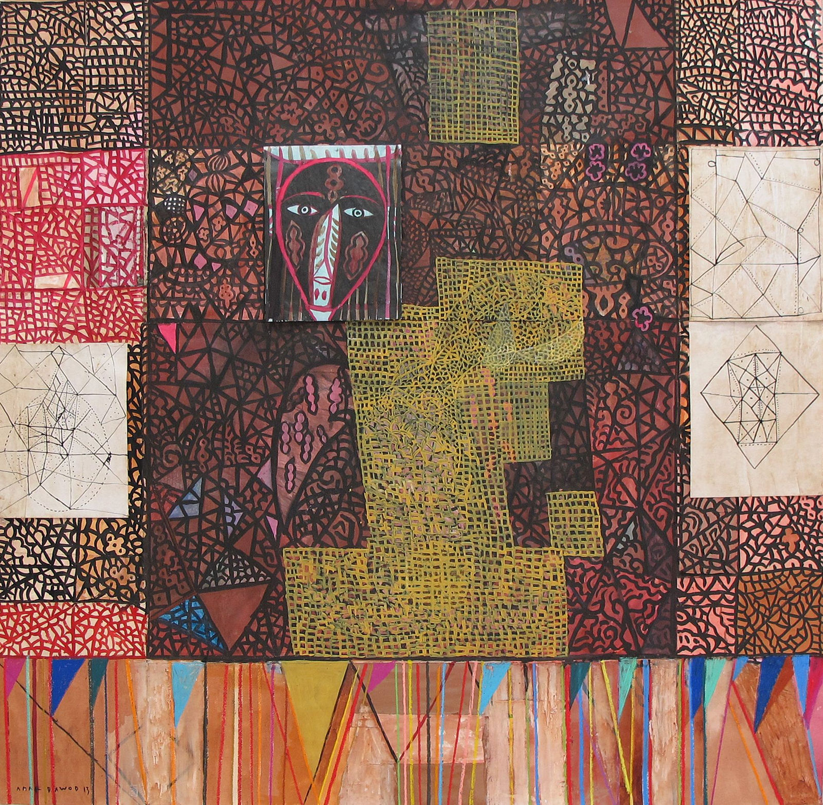 Amar Dawod, The Ta-Sin of the Point III, 2013