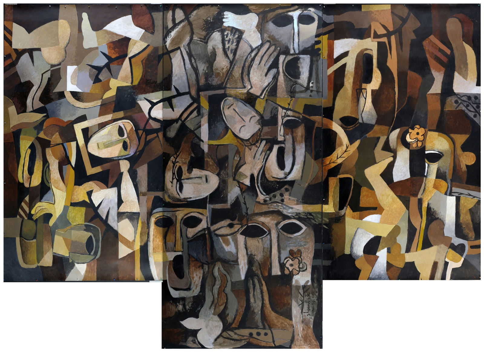 Dia al-Azzawi, Bilad Al Sawad, 1994-1995