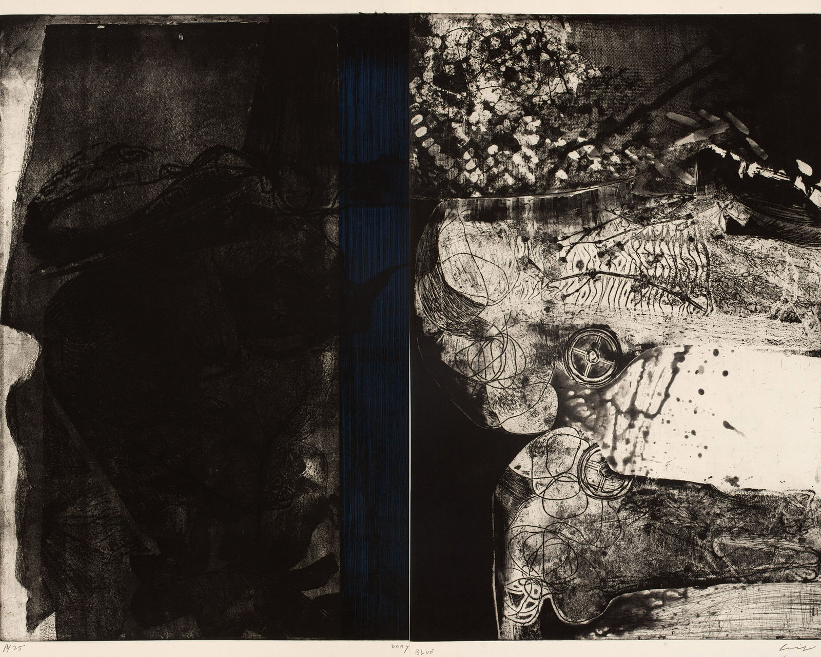 Mohammad Omar Khalil, Baby Blue, 1986-1997