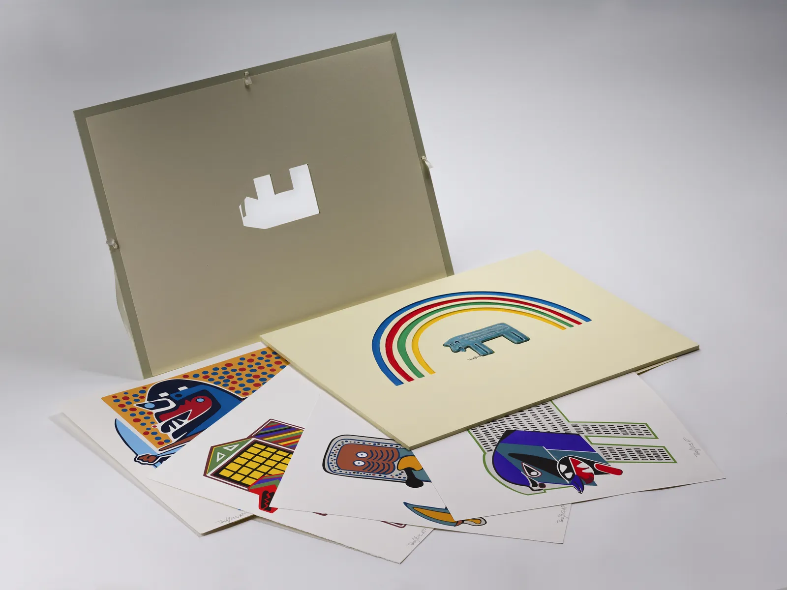 Parviz Tanavoli, Lions (portfolio), 2015