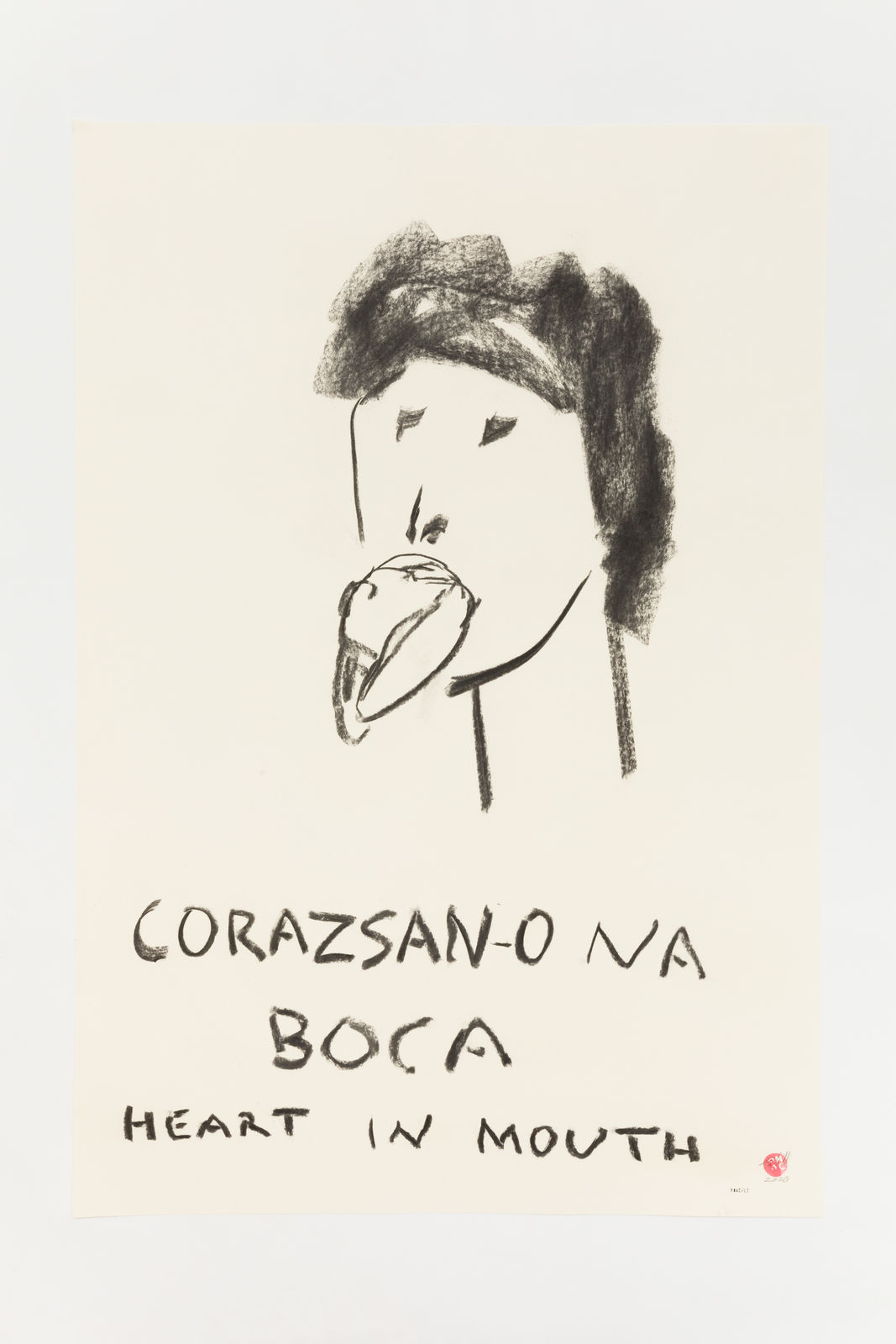 Paulo Nazareth, CORAZSANO NA BOCA | HEART IN MOUTH, 2020