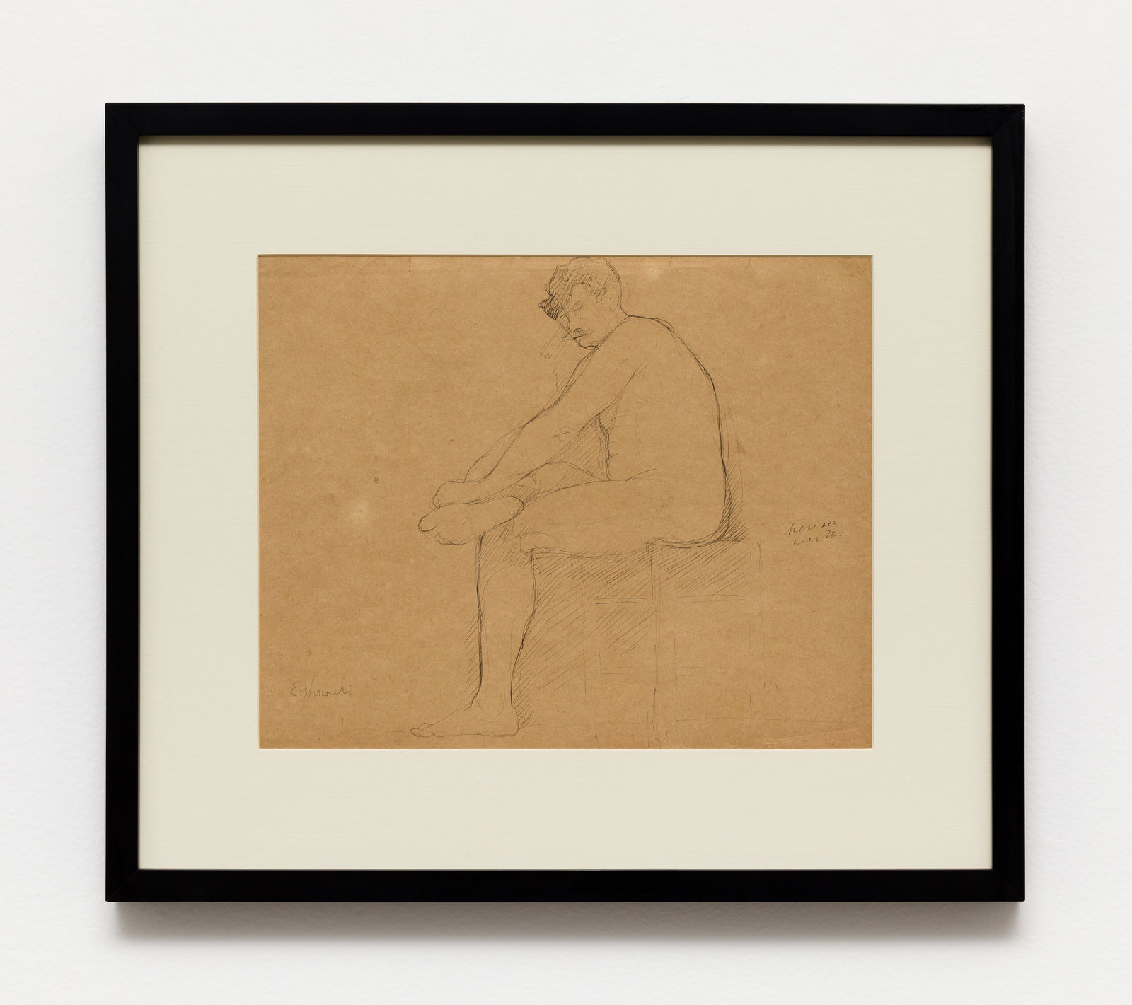 Eliseu Visconti, Nu masculino, n.d.