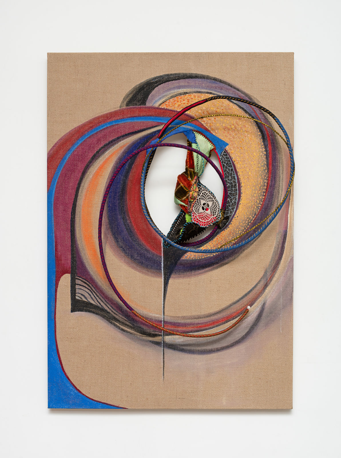 Sonia Gomes, Chuva de ouro (Tela-corpo series) | Chuva de ouro (série Tela-corpo), 2023