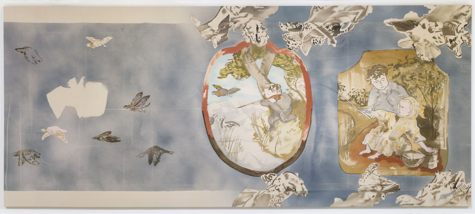 Matthew Lutz-Kinoy, After Boucher, 2018